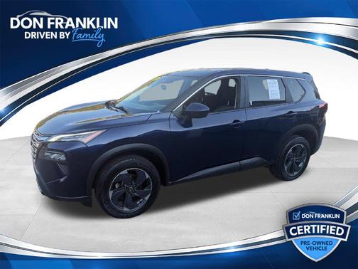Deep Ocean Blue Pearl 2024 Nissan Rogue SV