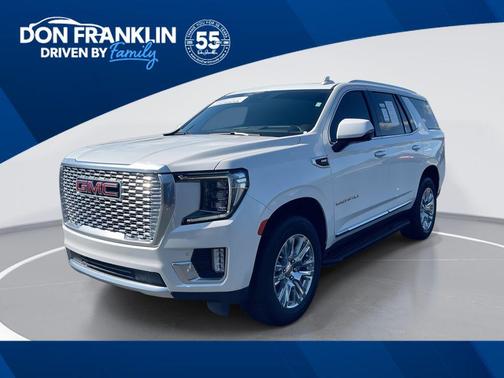 White Frost Tricoat 2024 GMC Yukon Denali