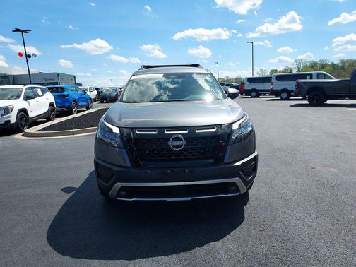 Gun Metallic 2023 Nissan Pathfinder Rock Creek 4WD