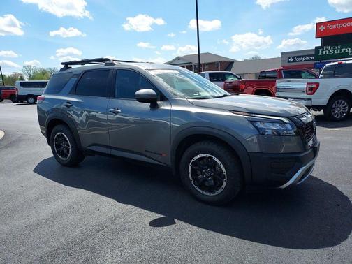 Gun Metallic 2023 Nissan Pathfinder Rock Creek 4WD