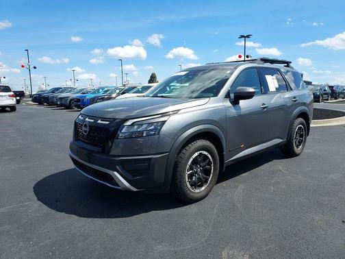 Gun Metallic 2023 Nissan Pathfinder Rock Creek 4WD