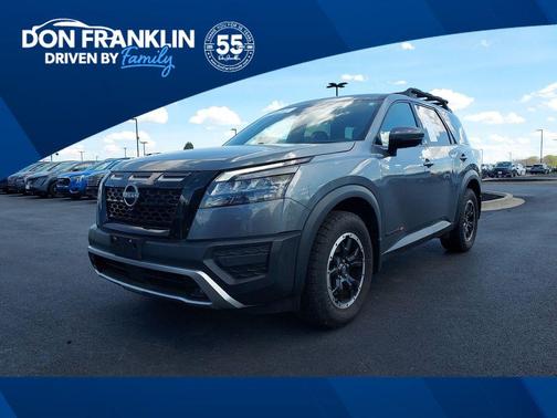 Gun Metallic 2023 Nissan Pathfinder Rock Creek 4WD