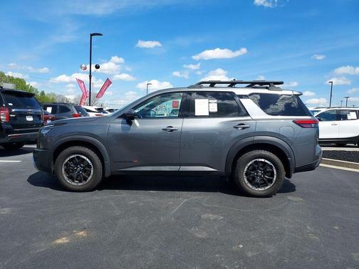 Gun Metallic 2023 Nissan Pathfinder Rock Creek 4WD