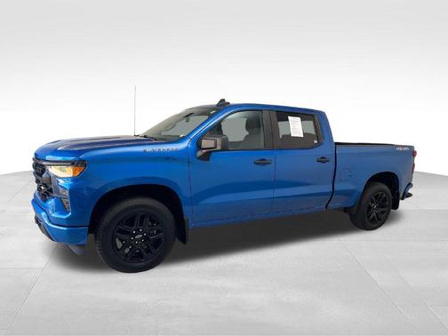 Blue 2024 Chevrolet Silverado 1500 Custom