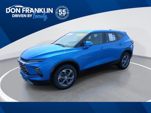 Riptide Blue Metallic 2024 Chevrolet Blazer 2LT