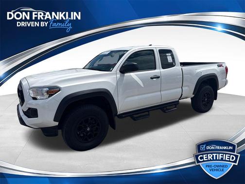 White 2022 Toyota Tacoma SR