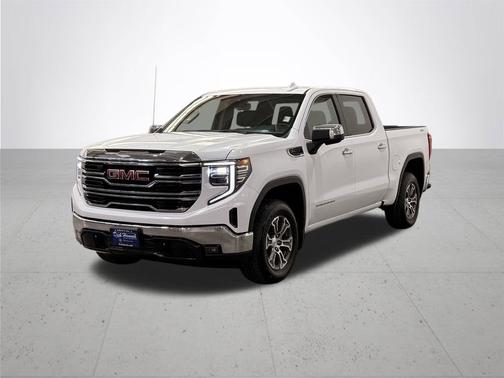 Summit White 2025 GMC Sierra 1500 SLT