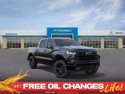 Black 2026 Chevrolet Silverado 1500 RST