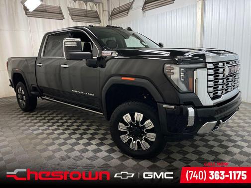Onyx Black 2025 GMC Sierra 3500 Denali