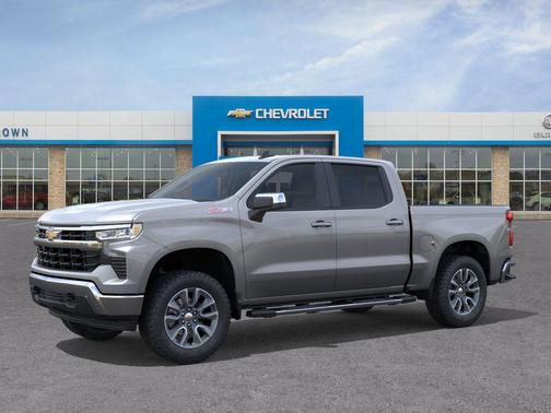 Sterling Gray Metallic 2026 Chevrolet Silverado 1500 LT