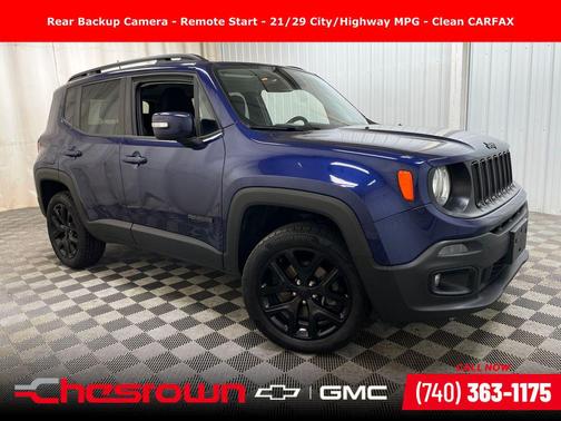 Jetset Blue 2018 Jeep Renegade Altitude