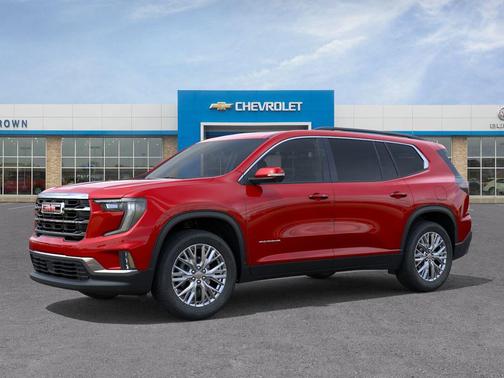 Volcanic Red Tintcoat 2026 GMC Acadia Elevation FWD