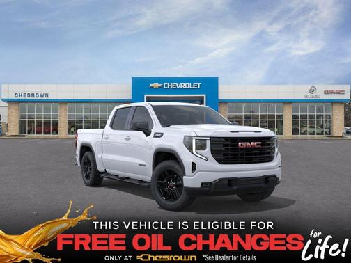 Summit White 2026 GMC Sierra 1500 Elevation