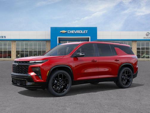 Radiant Red Tintcoat 2026 Chevrolet Traverse RS