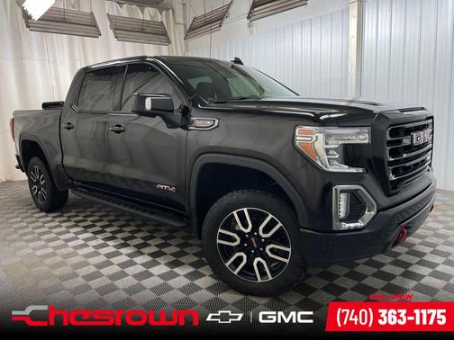 Ebony Twilight Metallic 2021 GMC Sierra 1500 AT4