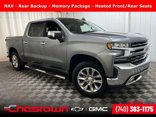 Satin Steel Metallic 2021 Chevrolet Silverado 1500 LTZ