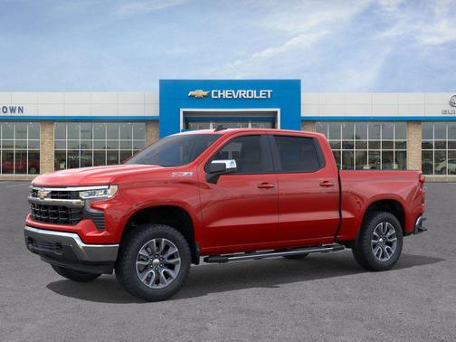 Red Hot 2026 Chevrolet Silverado 1500 LT
