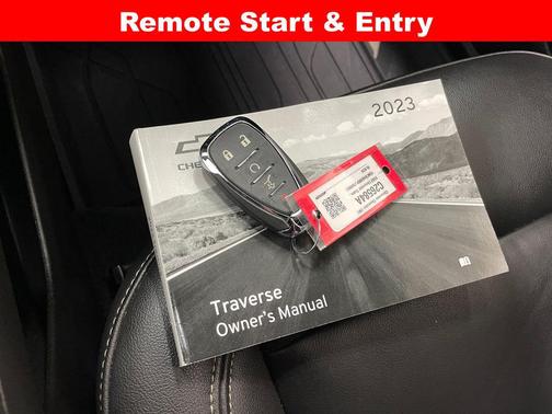Black Cherry Metallic 2023 Chevrolet Traverse LT Leather