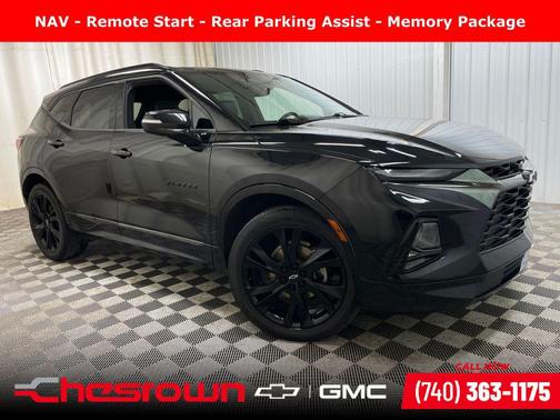 Black 2020 Chevrolet Blazer RS