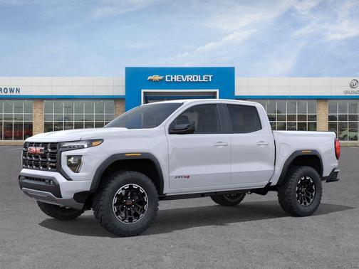 Summit White 2026 GMC Canyon AT4