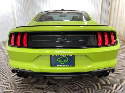 Lime 2020 Ford Mustang EcoBoost