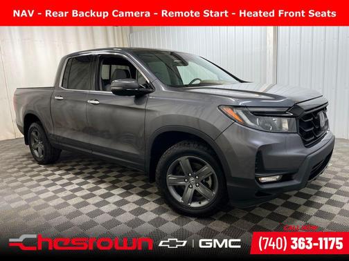 Gray 2022 Honda Ridgeline RTL-E