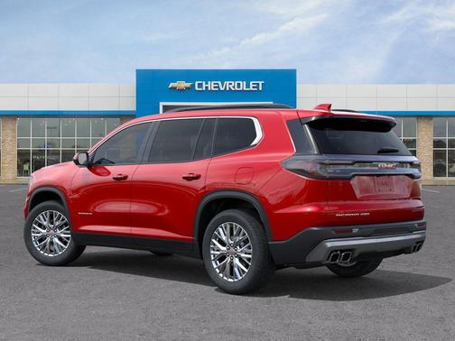 Volcanic Red Tintcoat 2026 GMC Acadia Elevation AWD