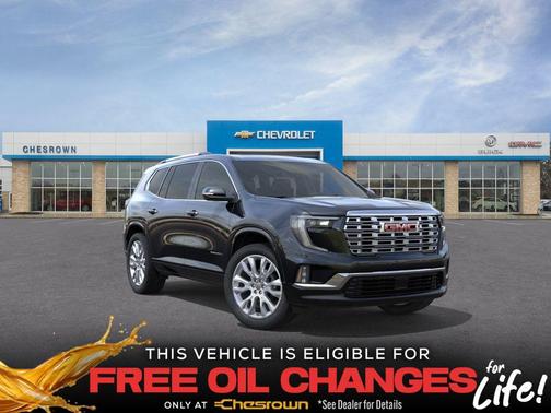Ebony Twilight Metallic 2026 GMC Acadia Denali
