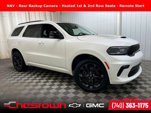 White Knuckle Clearcoat 2021 Dodge Durango GT Plus