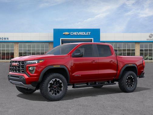 Volcanic Red Tintcoat 2026 GMC Canyon AT4