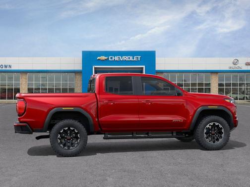 Volcanic Red Tintcoat 2026 GMC Canyon AT4