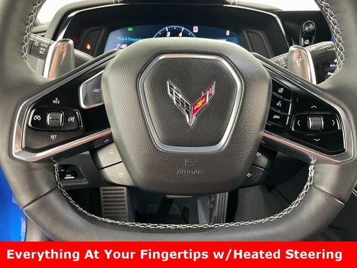 Elkhart Lake Blue Metallic 2021 Chevrolet Corvette Stingray w/2LT
