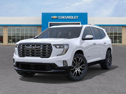 Glacier White Tricoat 2026 GMC Acadia Denali