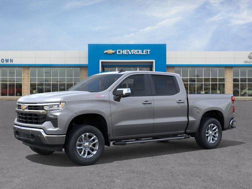 Sterling Gray Metallic 2026 Chevrolet Silverado 1500 LT