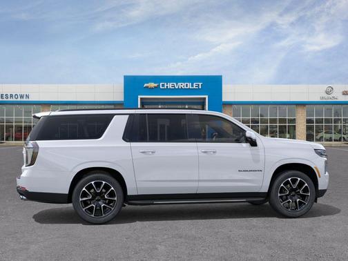 Summit White 2026 Chevrolet Suburban RST