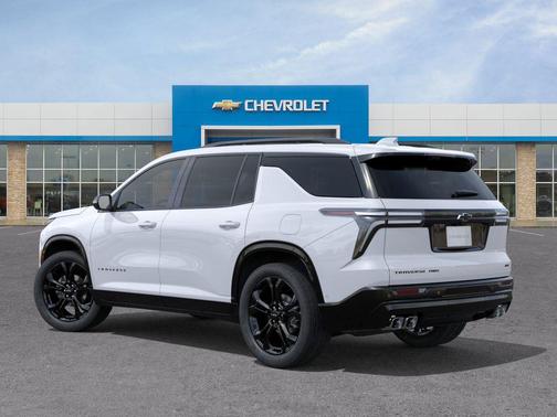 Polar White Tricoat 2027 Chevrolet Traverse RS