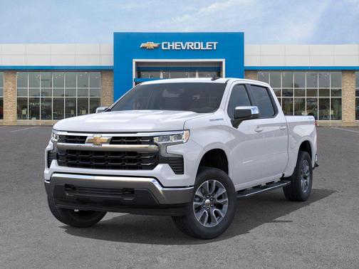 Summit White 2026 Chevrolet Silverado 1500 LT