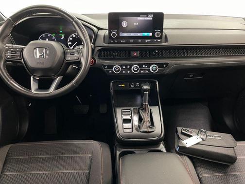 Gray 2024 Honda CR-V Hybrid Sport AWD