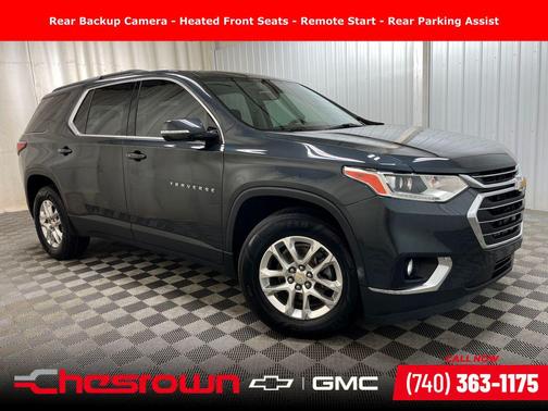 Graphite Metallic 2019 Chevrolet Traverse LT Cloth