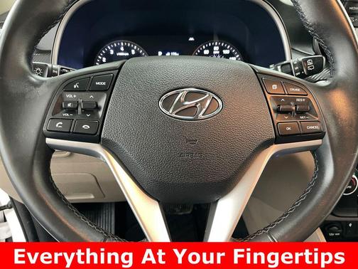 Cream White 2020 Hyundai TUCSON Sport