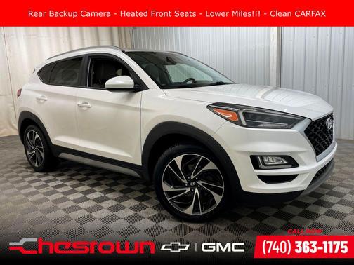 Cream White 2020 Hyundai TUCSON Sport