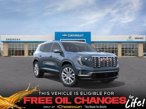 Downpour Metallic 2026 GMC Acadia Denali