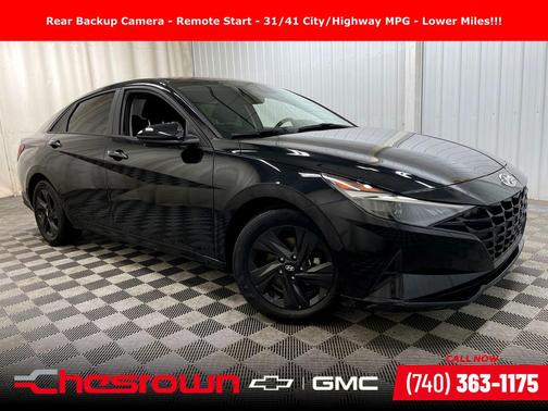 Phantom Black 2021 Hyundai ELANTRA SEL Sedan