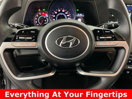 Phantom Black 2021 Hyundai ELANTRA SEL