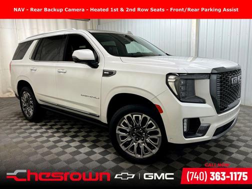 White Frost Tricoat 2024 GMC Yukon Denali Ultimate