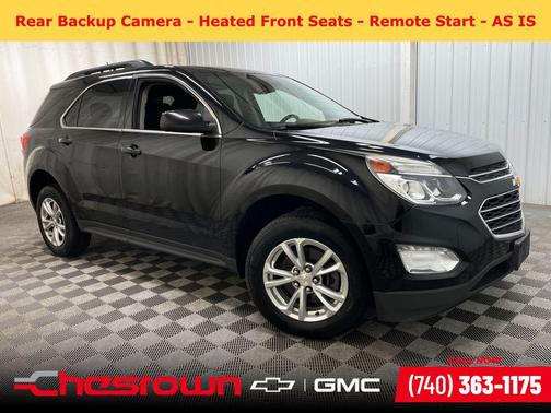 Black 2016 Chevrolet Equinox LT