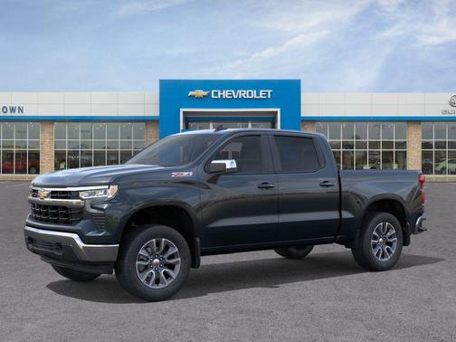 Cypress Gray 2026 Chevrolet Silverado 1500 LT