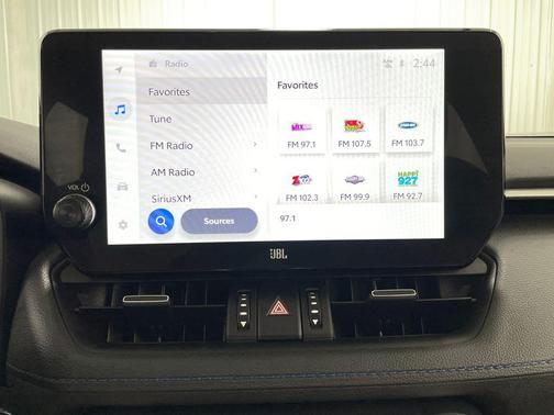 Silver Sky Metallic/Midnight Black Metallic 2024 Toyota RAV4 Hybrid SE