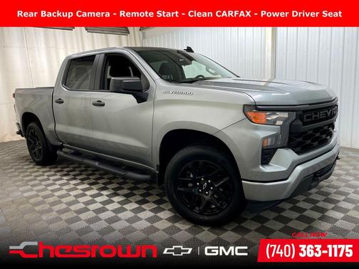 Sterling Gray Metallic 2025 Chevrolet Silverado 1500 Custom