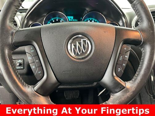 White Frost Tricoat 2016 Buick Enclave Leather